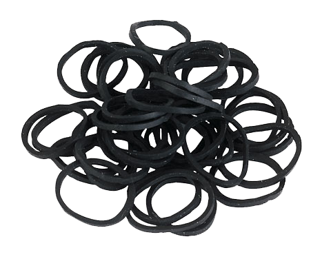 Elastic bands black
