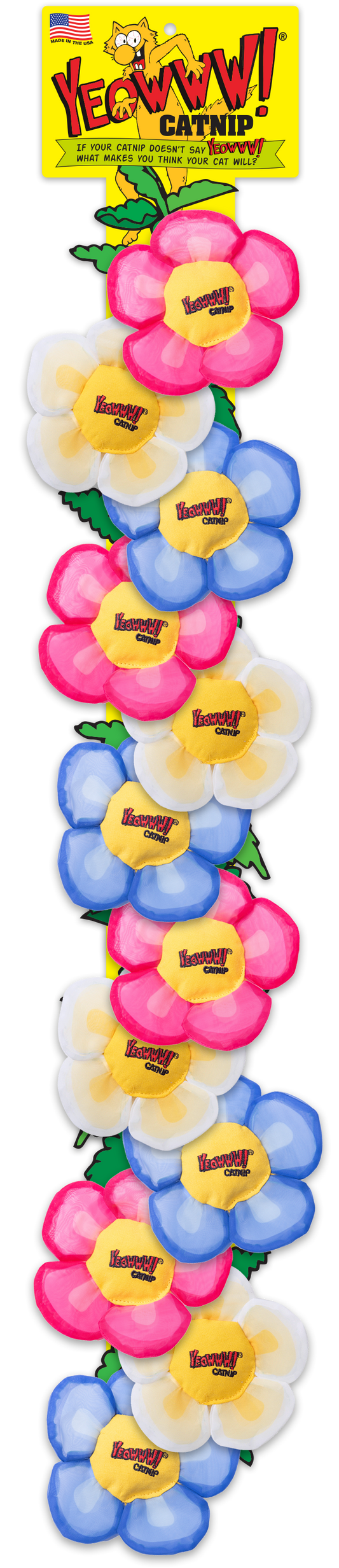 Yeowww! Display Strip Daisy's Flower Top 12 pcs.