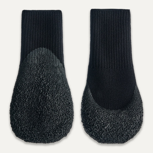 Goo-eez Dog Boots Lites 4 Per Pack XS Black