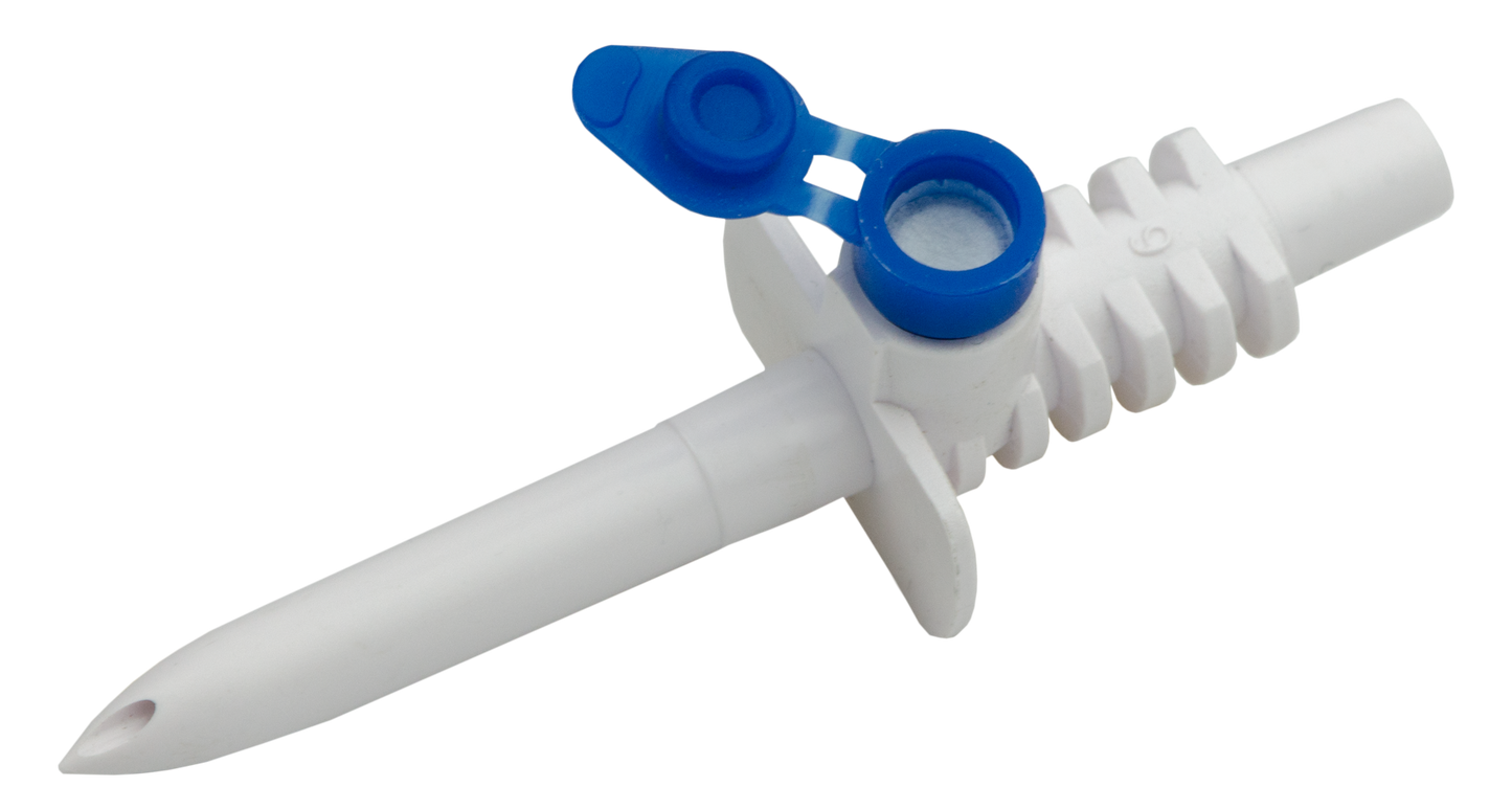 IV-needle separate double plastic
