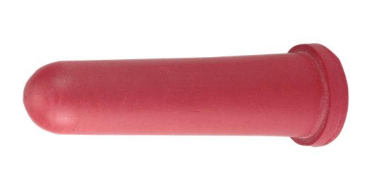 Calf bucket teat 100mm "red" super 125 mm