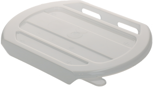 Cover for calf feeding bucket