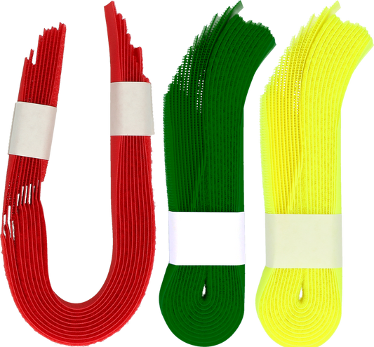 Legband with Velcro fastener, yellow Yellow