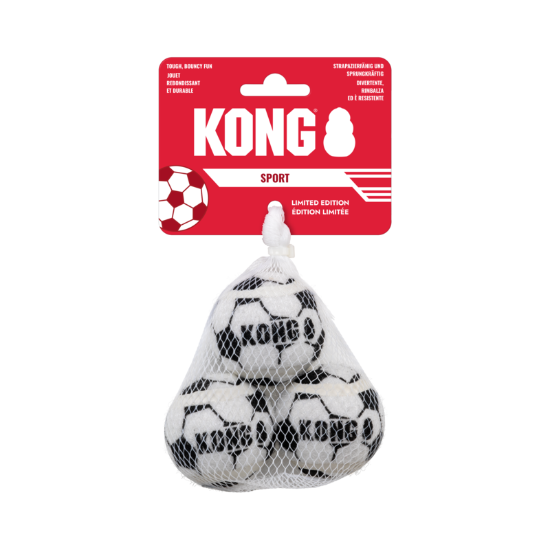 Kong Sport Soccer Ball S 5 cm (3-pk)