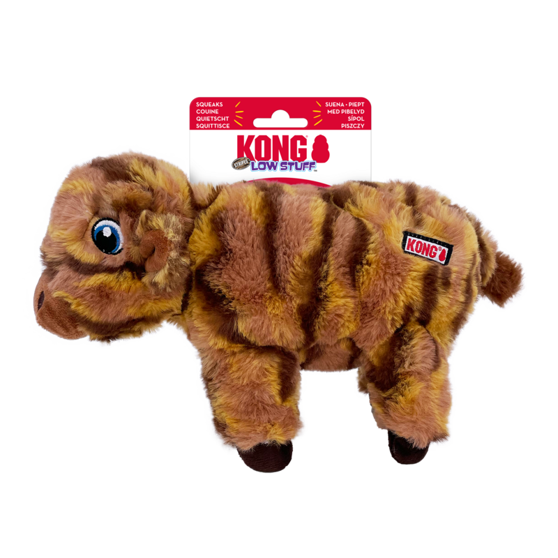 KONG Stripes Low Stuff Cow