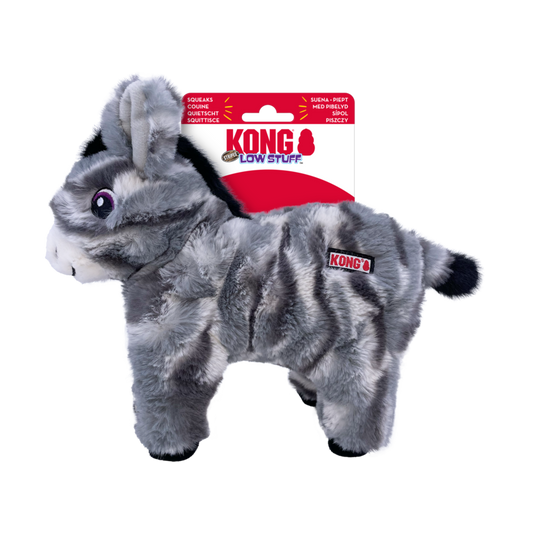 KONG Stripes Low Stuff Donkey