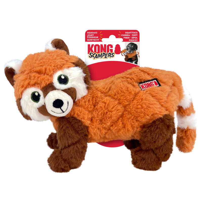 KONG Scampers Red Panda