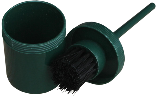 Brush in jar