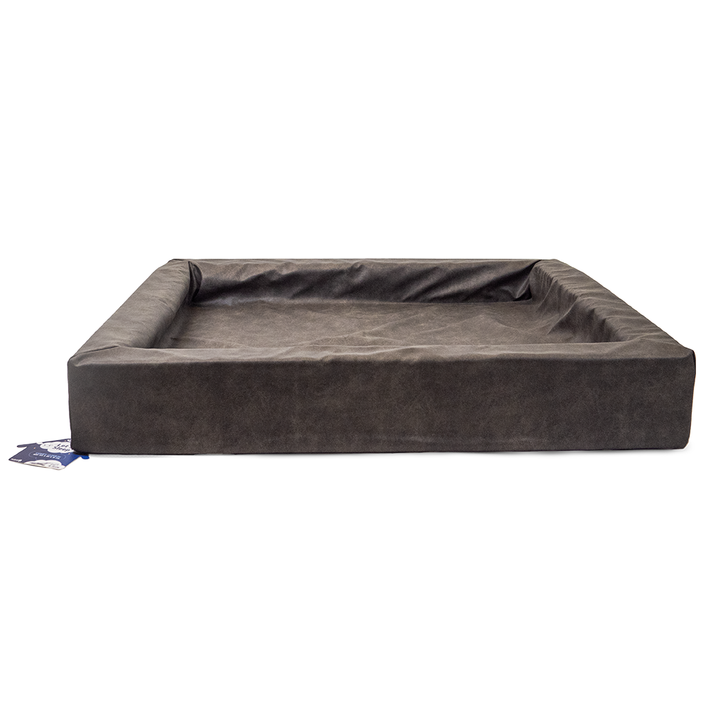 Let's Sleep Comfy Cushion Dog Basket L Anthracite