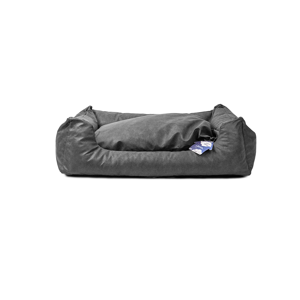 Let's Sleep Sweet Dreams Dog Basket w/ Cushion XL Anthracite