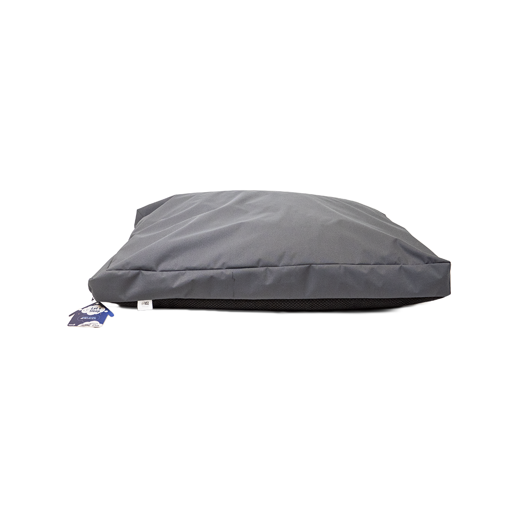 Let's Sleep Cushy Cloud Outdoor Dog Bed M Anthracite