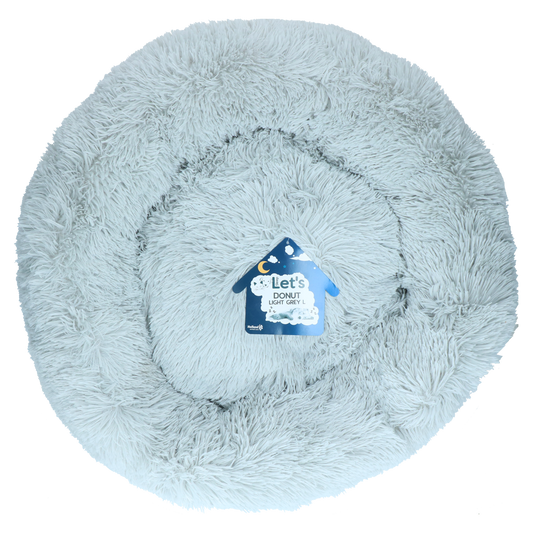 Let's Sleep Donut Light grey L