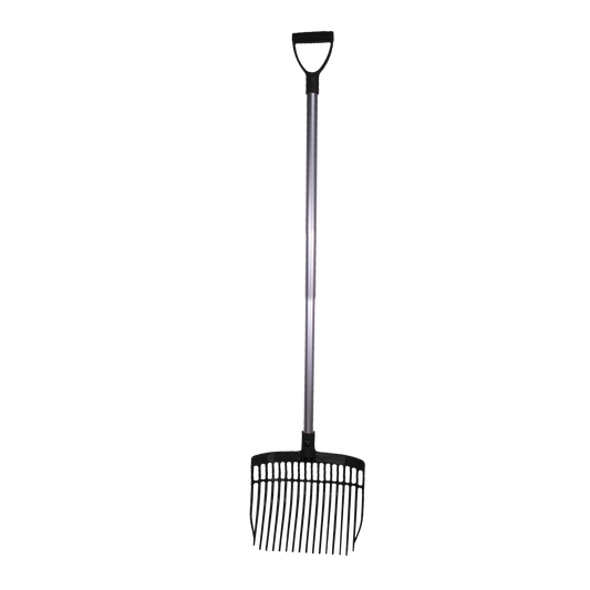 Shavings Fork Complete (with handle 115 cm) Black