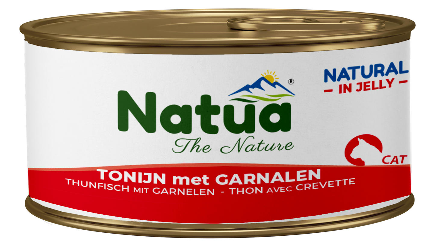 Natua Natural Classic Can Cat Tuna with shrimps