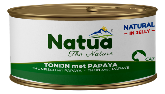 Natua Natural Classic Can Cat Tuna with papaya