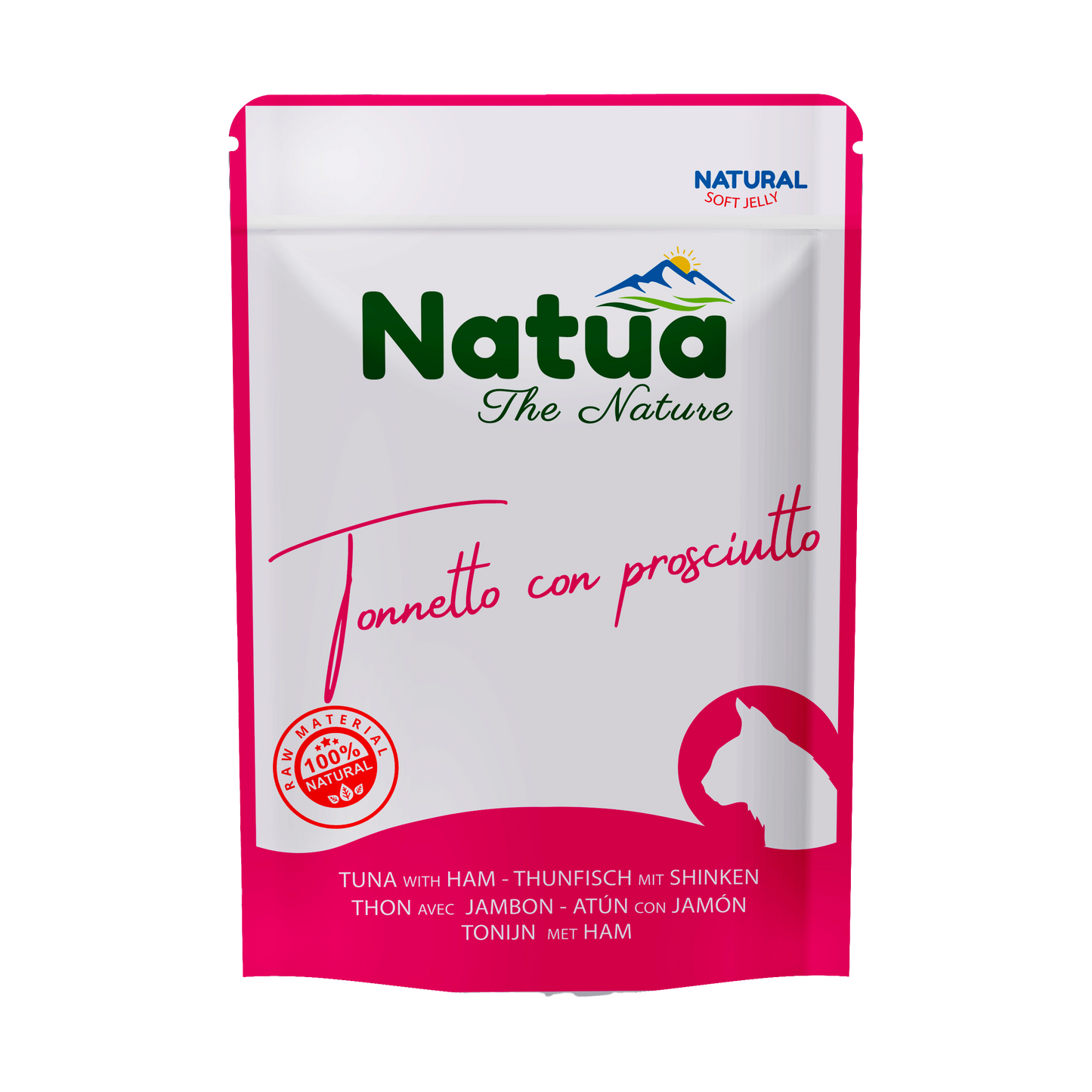 Natua Natural Pouch Cat Tuna with ham