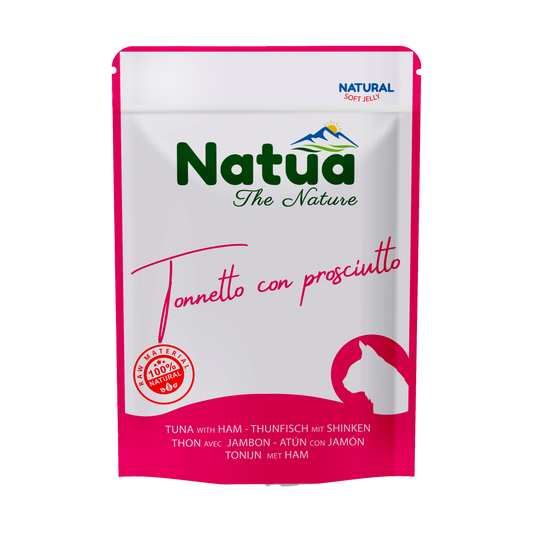 Natua Natural Pouch Cat Tuna with ham