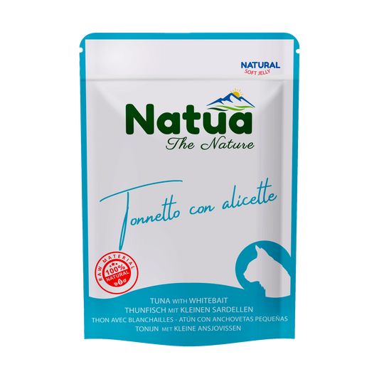Natua Natural Pouch Cat Tuna with whitebait