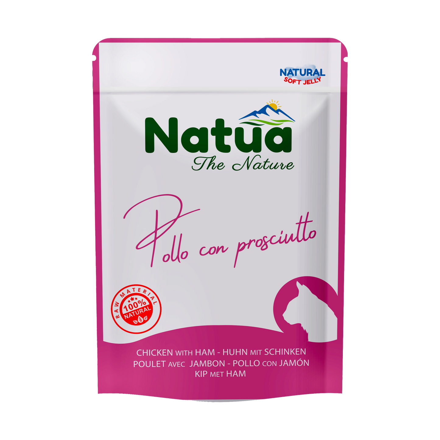 Natua Natural Pouch Cat Chicken with ham