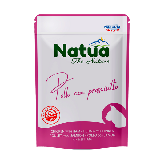 Natua Natural Pouch Cat Chicken with ham