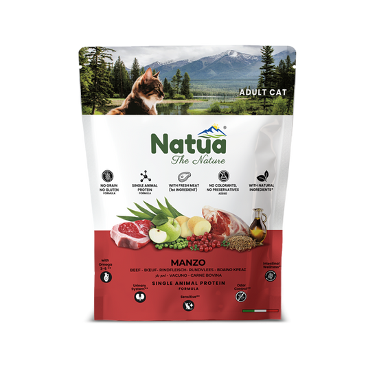 Natua Dry Adult Cat Beef 350g
