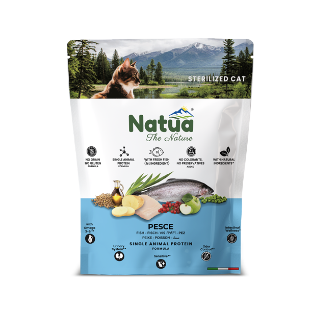 Natua Dry Sterilized Cat Fish 350g