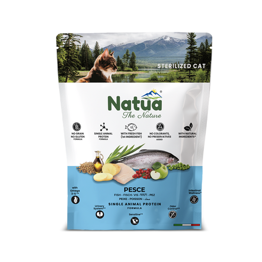 Natua Dry Sterilized Cat Fish 350g