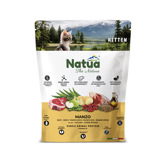 Natua Dry Kitten Cat Beef 350g