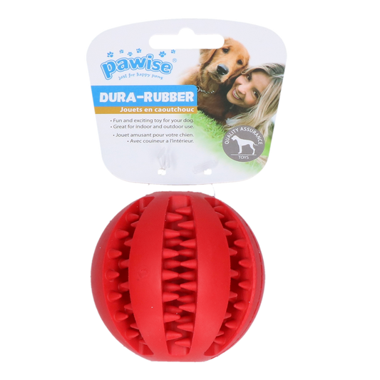 Pawise Dura-Rubber Ball Red