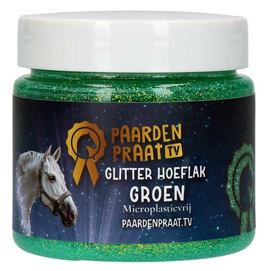 Paardenpraat TV Glitter Hoof Polish Turquoise