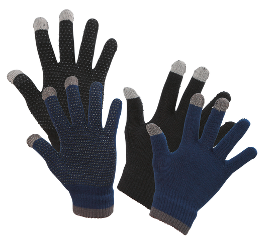 Riding glove Magic Touch Black 1size4all