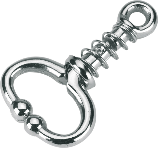 Bull and cow holder with spring