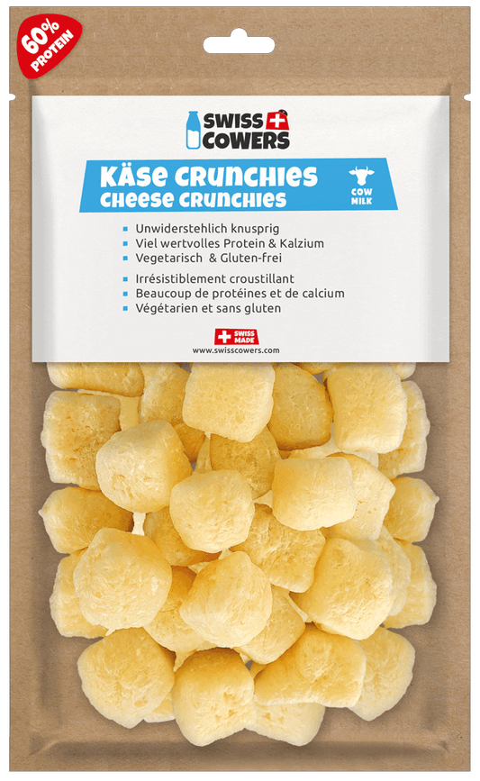 SwissCowers Cheese Crunchies Original (28 treats)