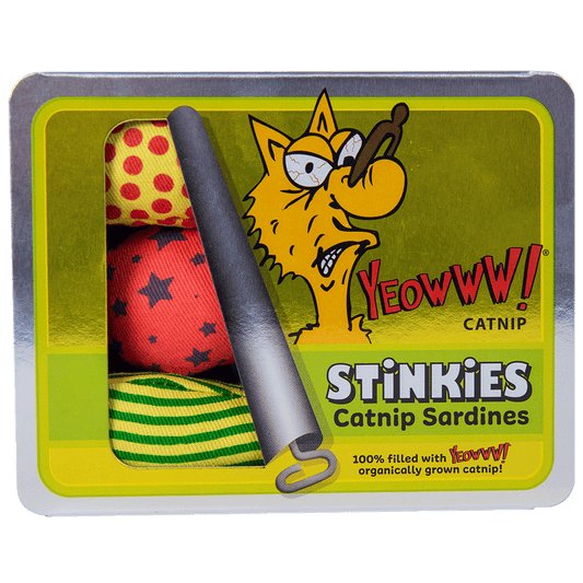 Yeowww! Stinkies Catnip Sardines Trio