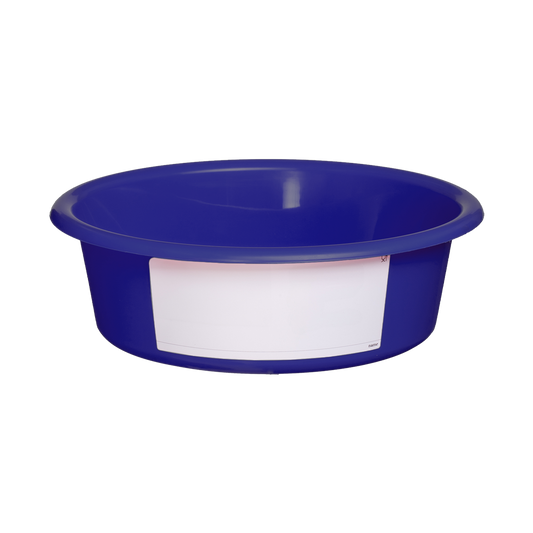 Feed trough 6 l Blue (with white label)