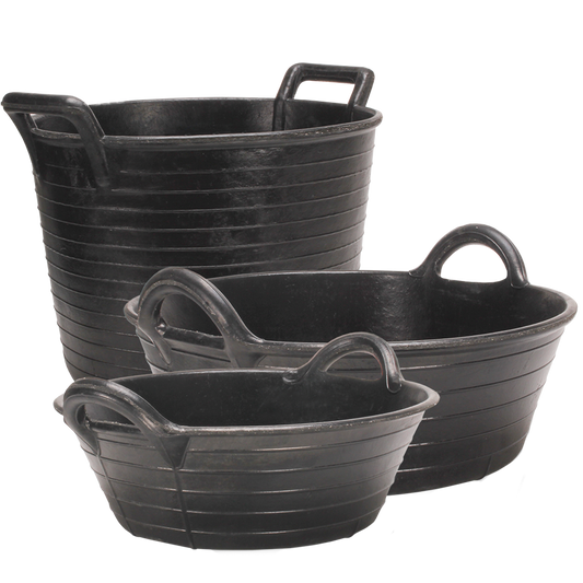 Rubber feed trough 32 l