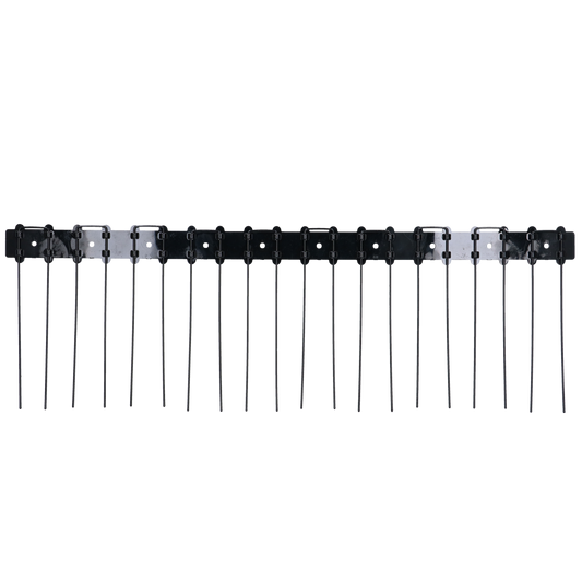 Bird pins Solar panels 50 cm Black