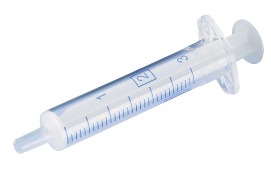 Disposable 2-piece Syringe Luer Lock 3 ml
