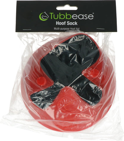 Hoof sock Tubbease 145 mm red