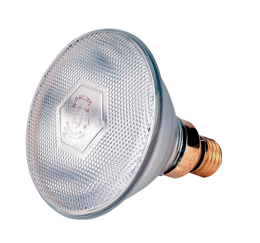 Infrared energy saving lamp 175 W white Philips